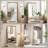 32*70Inch Full-Body Floor Mirror With Artificial Wood Frame