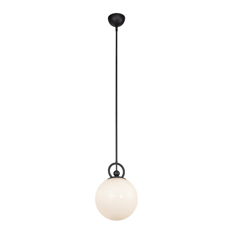 Brantry 1 - Light Single Pendant, Matte Black