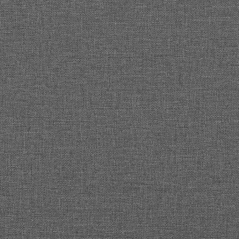 Ebern Designs Bed Frame Without Mattress Dark Gray Twin XL Fabric, Dark Gray, Twin XL