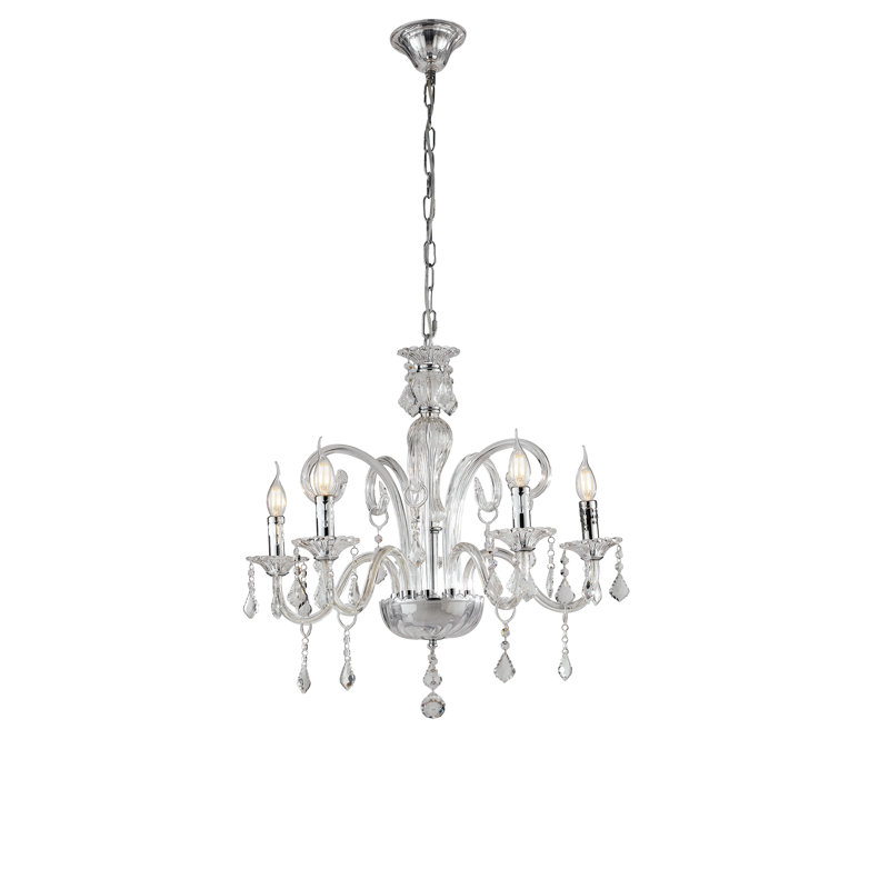 Bella 5 - Light Candle Style Chandelier