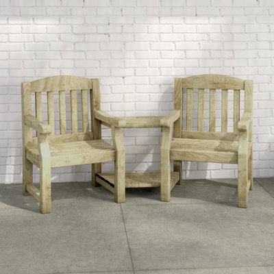 Gosnold Solid Wood Outdoor Bench
