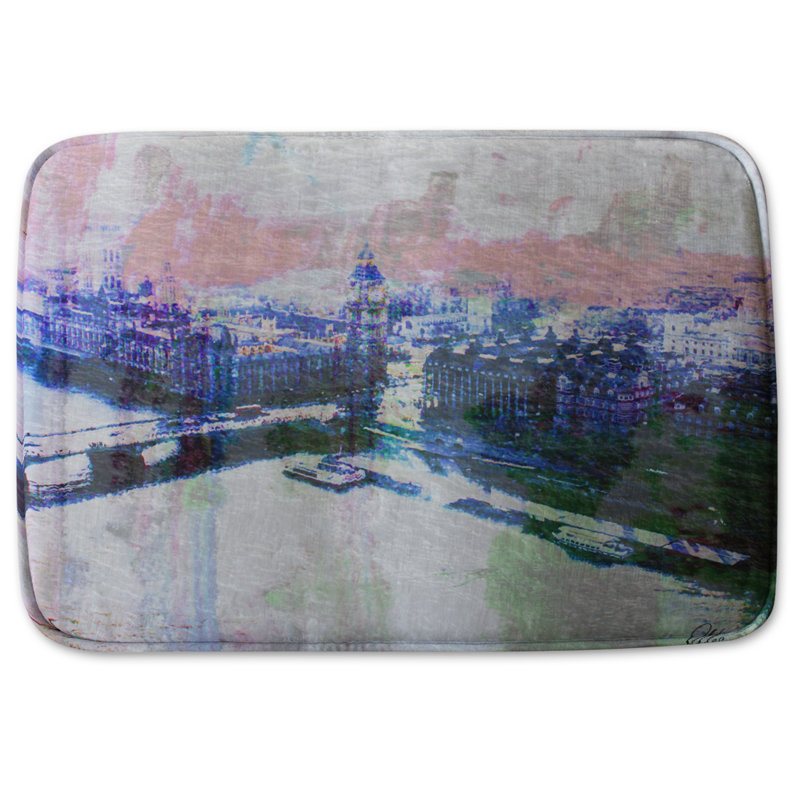 Frederika Memory Foam Non-Slip Bath Mat