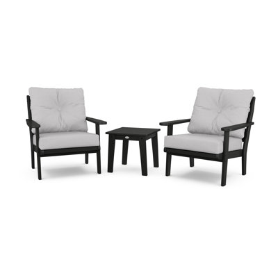 Lakeside 3-Piece Deep Seating Chair Set