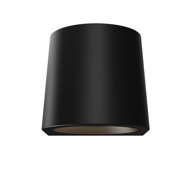 Shield Outdoor Dark Sky Wall Sconce, 7" H x 6.79" W x 6.69" D