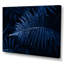 Feuilles tropicales en bleu classique - photographie sur toile-67227741-67227745
