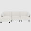 Canapé de grande taille à 3 places de 107,8 po, canapés en forme de L avec repose-pieds mobile, accoudoirs avec poches, fauteuils en tissu modernes pour le salon, l’appartement, le bureau-357699683