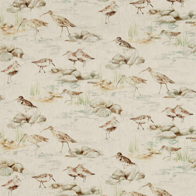 Estuary Birds Fabric