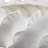 Velz Decorative Planter, 16 Inch Wavy Edge, Matte White Ceramic