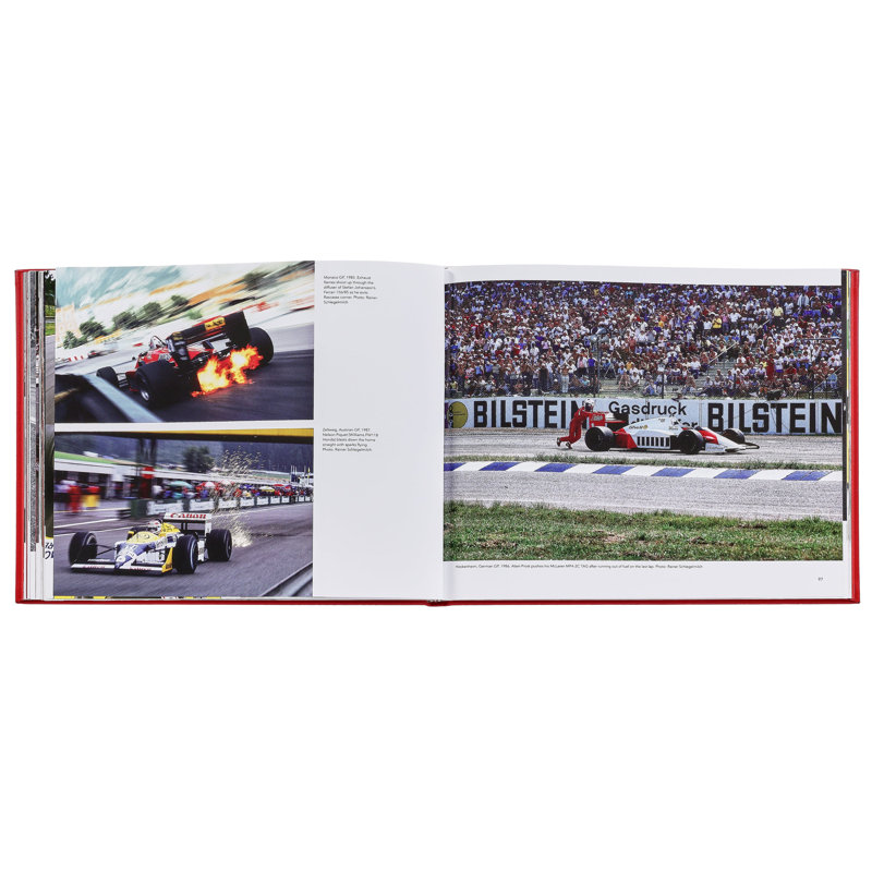 F1 Heroes Leather Bound Book