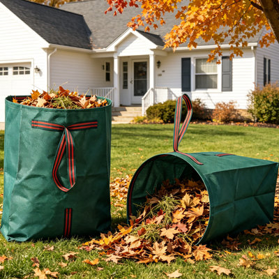 2-Pack Reusable Yard Waste Bags with Gloves