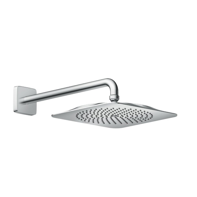 AXOR Citterio C Showerhead 270 1- Jet With Showerarm Trim, 2.5 GPM, Chrome