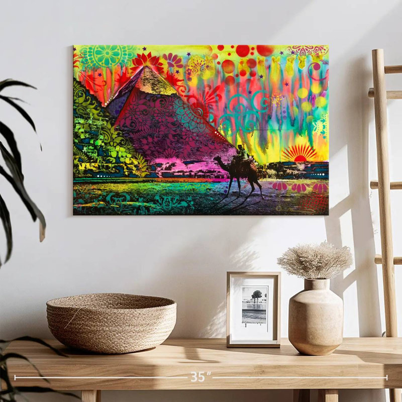 Adella Sunset At Cheops, 16" H x 24" W