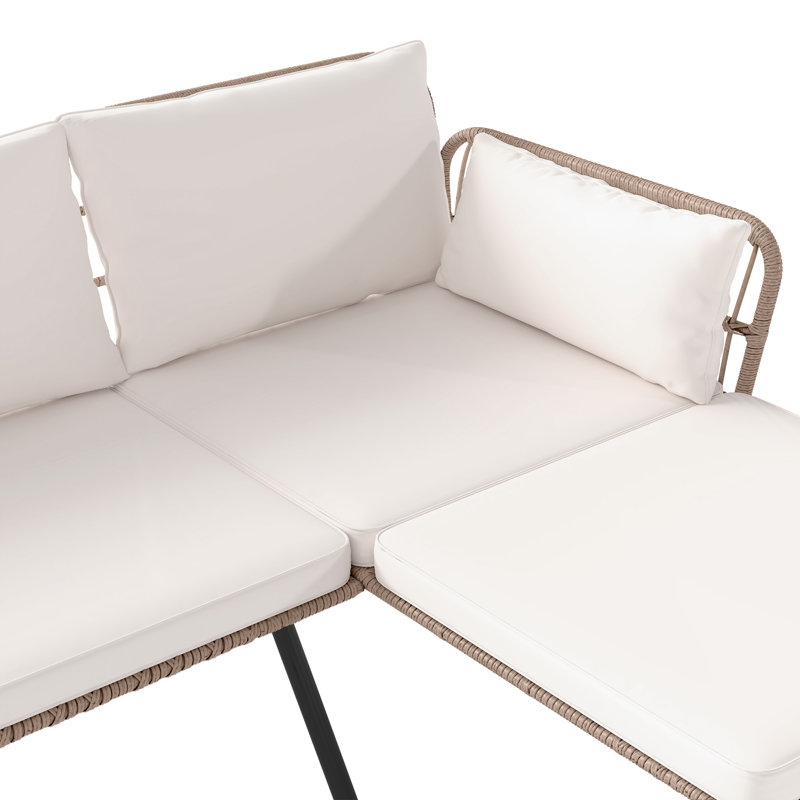 Ensemble de conversation modulaire en L Annajulia