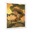Lotus Goddess In Faded Retro Colors sur impression sur toile-36564120-263016003