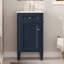 Meuble-lavabo de style français avec lavabo en céramique et porte à fermeture douce-104806768