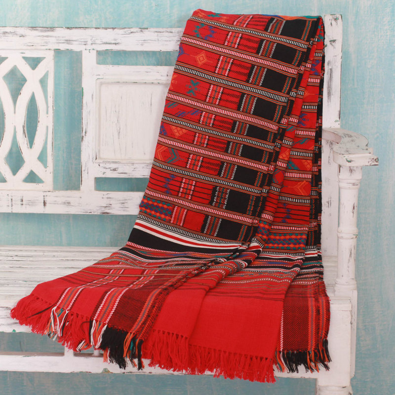 Hand Woven Throw Blanket
