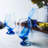 Blue Ribbon Libbey Goblet Beverage Glasses, 12.8 oz.