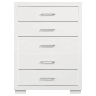 Bernida 5 Drawer Chest by Wade Logan