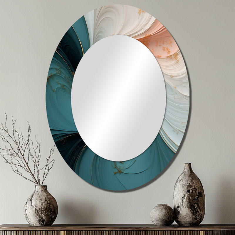 Miroir mural Spiral, 40 po x 30 po