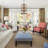 4 - Light Dimmable Lantern Geometric Chandelier