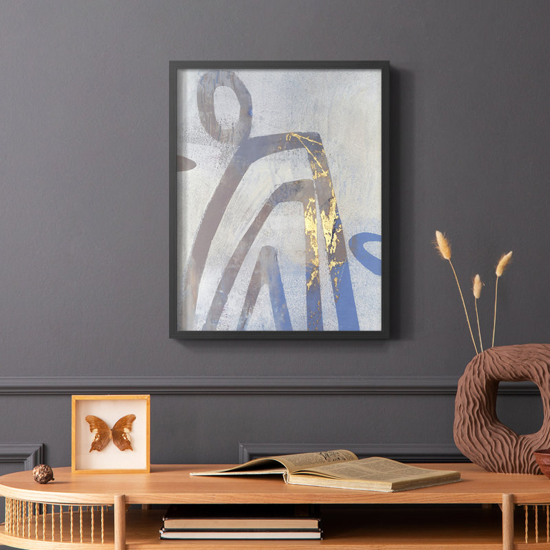 Linx II, reproduction encadrée - bois massif, Noir, H 14 po x l 11 po