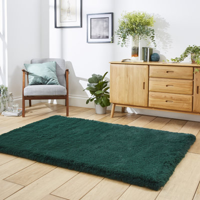 Hand Tufted Green Rug