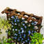 Wooden Planter with Trellis, Freestanding Raised Bed-2058117360