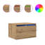 Wall-Mounted Bedside Cabinet Compact-202786464