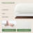 55.12" Solid Wood Upholstered Bench with Back