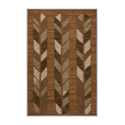 Washable Earthnut Pea Vegetables Area Rug