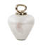 Reza Glass Urn with Ornate Metal Top- Large-537209068