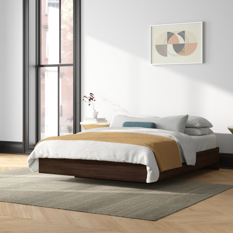Aristocles Platform Bed, Queen, Black