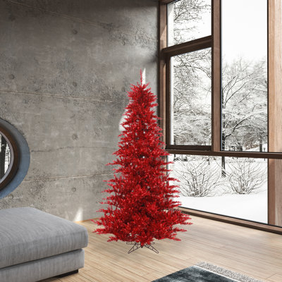 Lighted Fir Christmas Tree