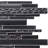Karma Random Sized Glass Linear Mosaic Wall Tile-45293112