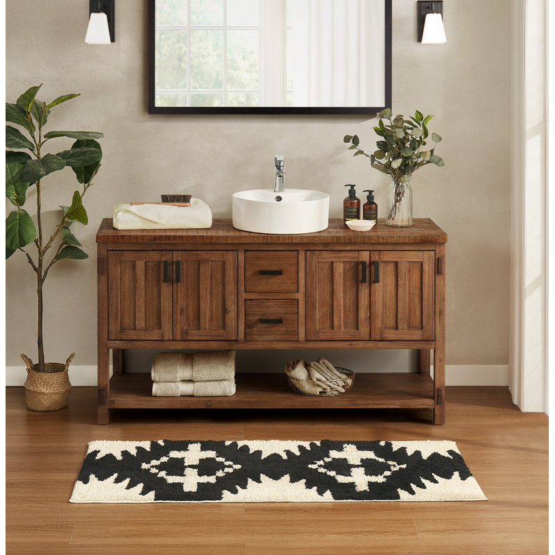 Tapis pour salle de bain Spider Rock