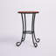 Table d'appoint de patio avec tablette Fenske-1618583321