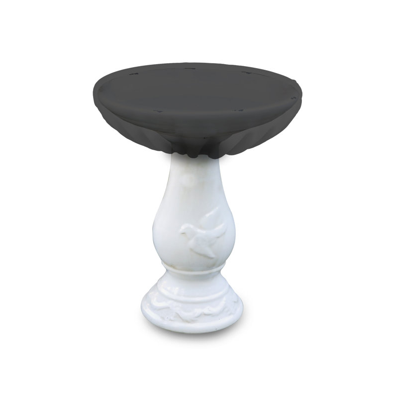 Housse pour bain d'oiseaux imperméable et résistante à l'eau Evamarie, H 20 po x l 30 po x P 30 po, Noir