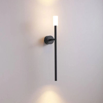 UltraBeam 2 Watt LED Black Up and Down Indoor LED Wall Light  140 Lumen Height 470mm