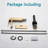 Stainless Steel Bathroom Sink Faucet - Single Hole Gold Deck-Mounted Contemporary Design With Drain Assembly 1 Style And-121598679