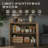 2 Door Accent Cabinet,Solid Wood Storage Cabinet with Adjustable Shelf-1305800467-1306330631