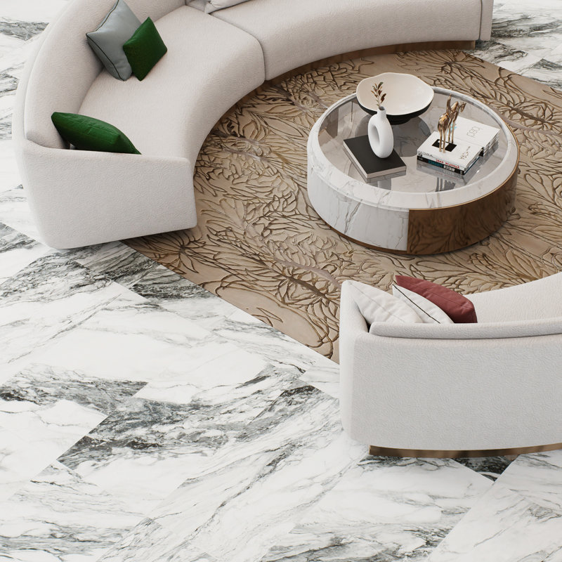 Touche 23-1/2 In. X 47-1/8 In. Porcelain Floor And Wall Tile