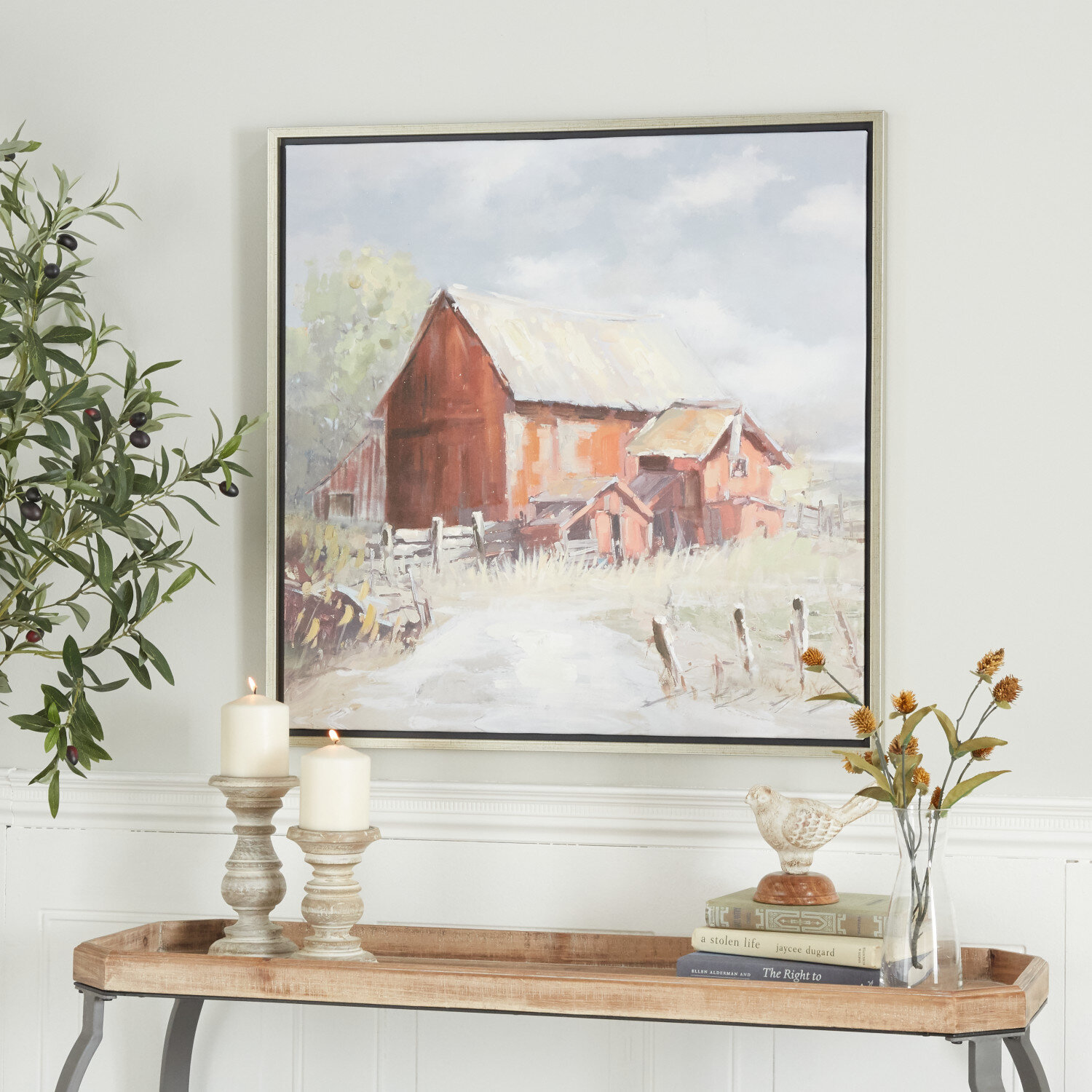 Rosalind Wheeler Modern Farmhouse On Canvas Painting | Wayfair