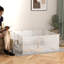 Kevon Pet Playpen Open Enclosure for Hedgehog Guinea Pig 12 Panels White