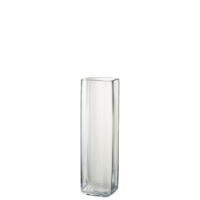 Glass Table Vase 1, 42cm H x 12cm W x 12cm D