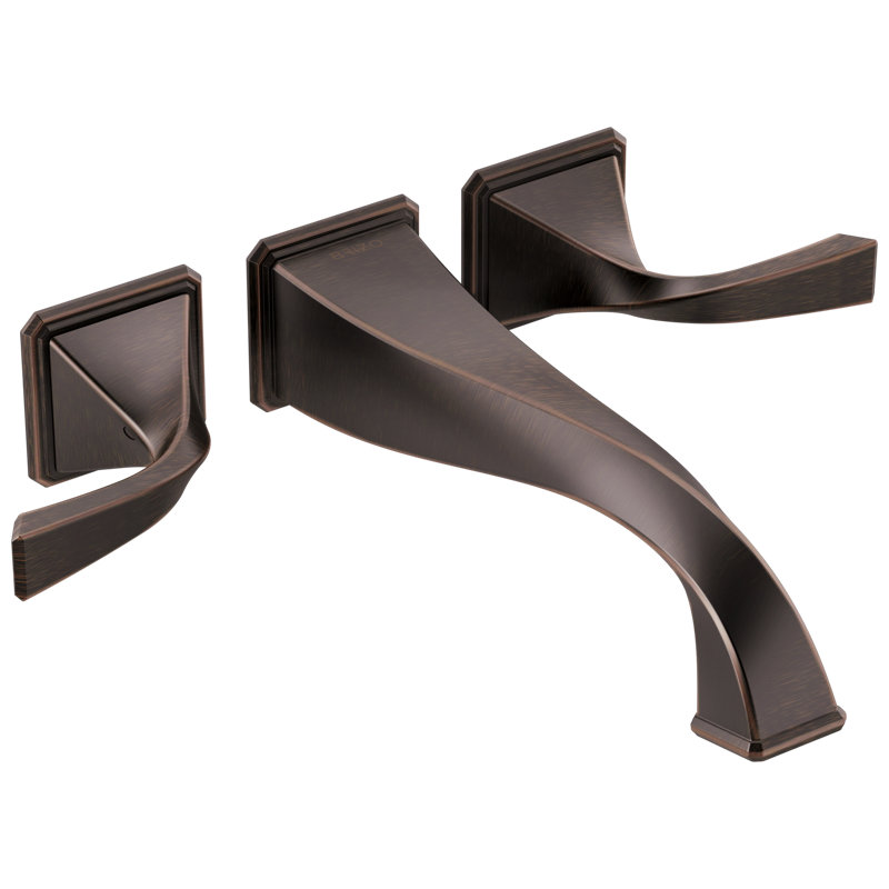 Virage® Two-Handle Wall Mount Tub Filler, Venetian Bronze