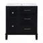 Meuble-lavabo 30 po avec lavabo en céramique-615823024