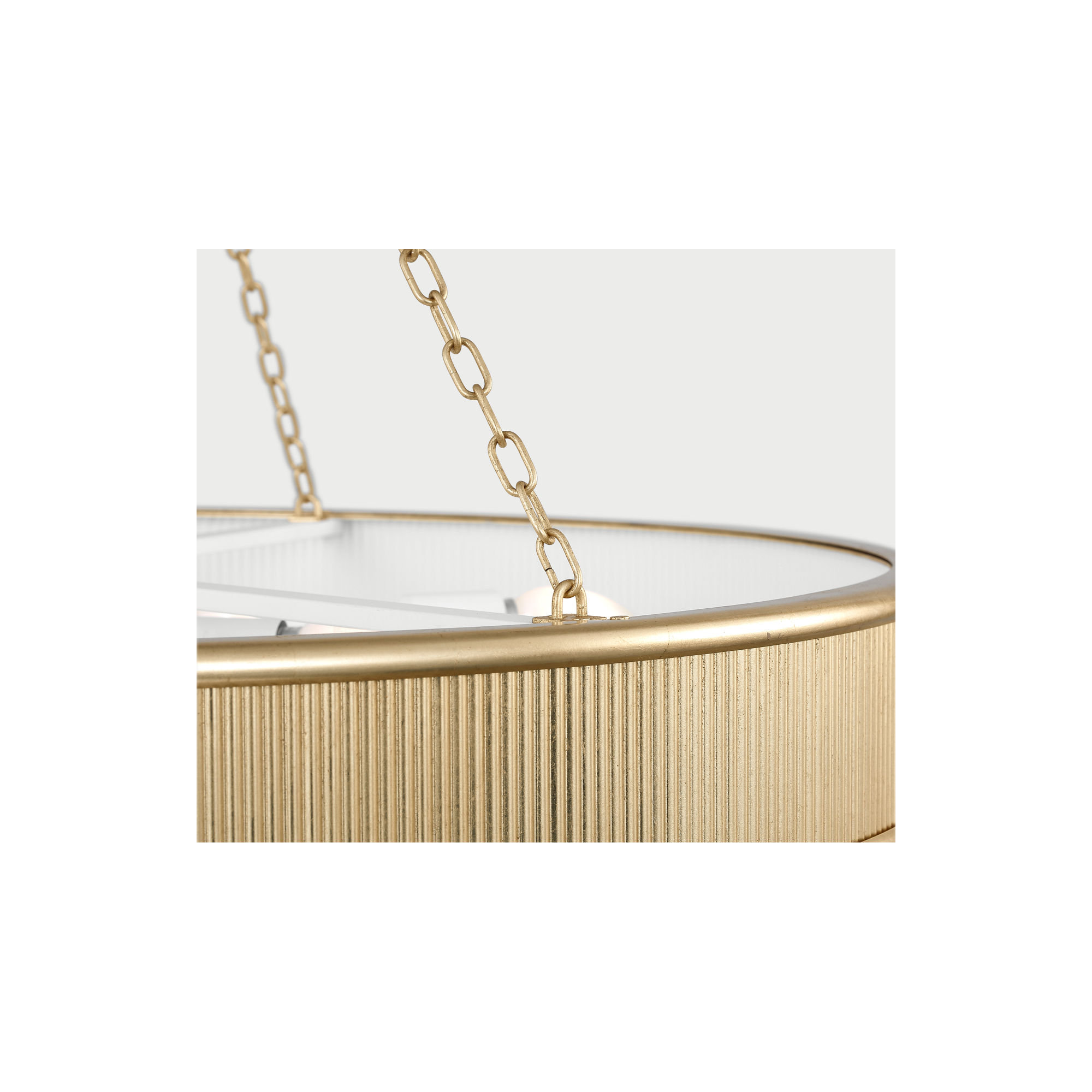Ritz Chandelier, 4.5" H x 36" W x 36" D, 10, Gild