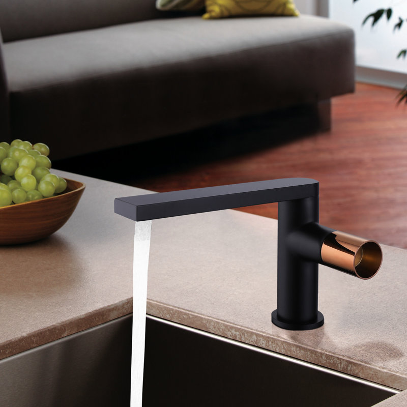 Vessel Sink Faucet Single-handle Bathroom Faucet, Matte Black
