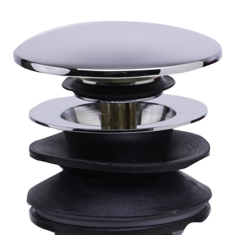 2.75'' W Pop-Up Yes, Polished Chrome