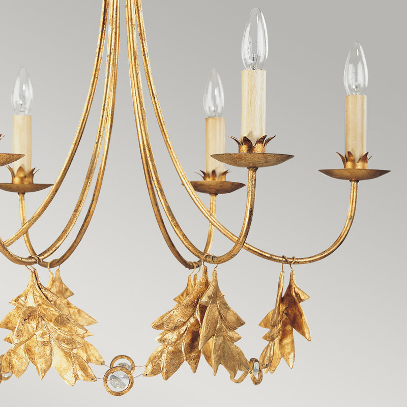 Eitzen 6 - Light Candle Style Chandelier